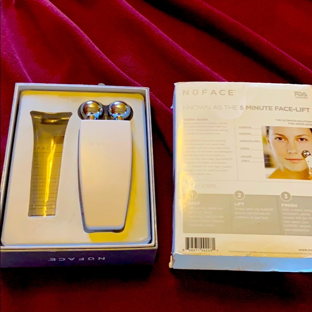 Nuface facial toning device
